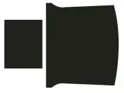 1969-70 Mustang Fastback; Reproduction Vinyl Headliner; Moonskin Crater; Tan (for: Ford)