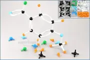 54pcs Molecular Model Set Organic Chemistry Science Atom Molecules & Links Kit