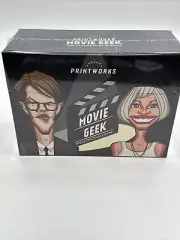 PRINTWORKS Trivia Game MOVIE GEEK The Ultimate Quiz Game - NEW!