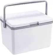 Cool Box - Ice Box | Insulated Cooler Bag | 3 Layer Thermal Container | 5.5l Cooling Chest | Food Cooler Handheld | Camping Refrigerator for Meal | Freezer Camping Supplies for Daily Use Breast Milk