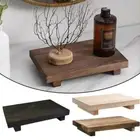 Square Jewelry Storage Tray Rack Wooden Key Rack Entrance Home Decoration