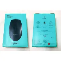 在飛比找蝦皮購物優惠-全新未拆 羅技 Logitech M90全尺寸有線光鼠滑鼠