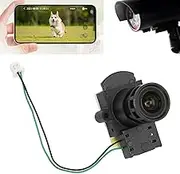 6mm F1.0 Lens 104° Wide Angle Board Lens, Prime Lens, HD 8MP Lens for Security Camera Universal Lens Full Color Warm Light Lens Day and Night