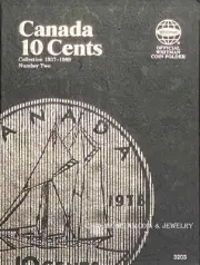 Whitman Canadian 10-Cent Vol. 2 Coin Folder, 1937-1989 #3203