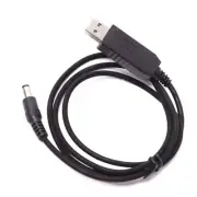 USB Charging Cable For Walkie Talkie Voltage Boost 5V To 9V For Baofeng 5R UV82