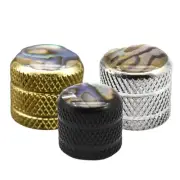 Guitar Knob,Guitar Volume Button Cap,Metal Guitar Knob,Audio Knob Volume Control
