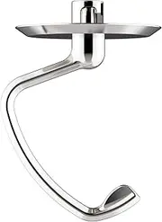 Cofun Polished Stainless Steel Dough Hook for Kitchenaid Stand Mixer, Fits 4.5-5Qt Tilting Head Stand Mixer with Kitchenaid Dough Hook, Replacement for Kitchenaid Mixer Attachments Cofun