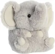 Aurora� Round Rolly Pet� Trumpeter Elephant� Stuffed Animal - Adorable Companion