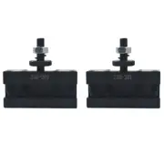 2Pcs 250-201 Change Tool Holder Turning and Facing Tool Holder for Lathe7284