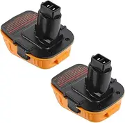 OSALADI 2 Pack Li-ion Battery Charger Power Converter for Lithium Batteries Universal Power Source Converter