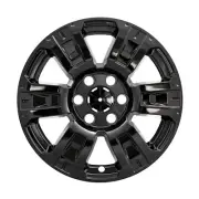 Coast to Coast 18" Snap-On Wheel Skins Fits 2017-2021 Nissan Titan (Black)