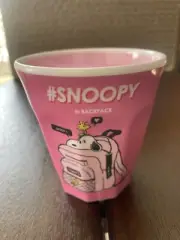 snoopy plastic cups kawaii peanuts pink color gift 270ml from Japan