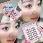 DIY Adhesive Fake Eyelashes Wispy Glue Free False Lashes Makeup