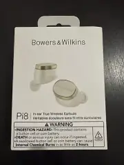 Bowers & Wilkins Pi8 Wireless Earbuds (Dove White)