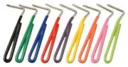 Tough-1 Hoof Pick/Vinyl Coated Handle Null Purple
