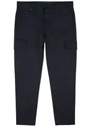 Boss Pepe Stretch-cotton Cargo Trousers - Navy - 46 (W30 / S) 46 (W30 / S)