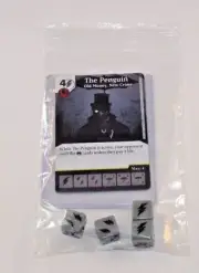 DC Dice Masters Batman * PENGUIN * Set RARE Uncommon CUR + 4 DICE