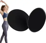 Fitness Exercise Slider Discs, Fitness Foot Balance Slider Discs, Multi-Purpose Floor Sliders for Gliding Squat, Pilates, Reverse Knee, Yoga, Core Training