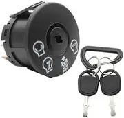Starter Ignition Key Switch for OE: 532193350 for Delta Ignition Key Switch for Jonsered for AYP Lawn Mower LT LTS YT with Key