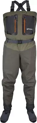 NEW Compass 360 Fly Fishing Point Guide II Stockingfoot Breathable Chest Wader