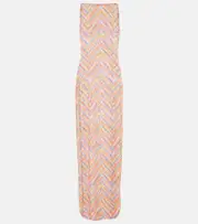 [Missoni] Missoni Zig Zag beach dress AU 6 multicoloured