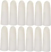 Healvian Latex Finger Protectors Anti-slip Game Finger Sleeves 100 Pack for Electronics Lab Home Use