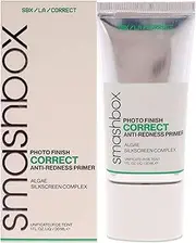SmashBox Photo Finish Correct Anti-Redness Primer For Women 1 oz Primer, green