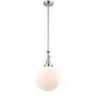 Innovations XL Beacon 16" LED Mini, Chrome/Frost Globe - 206-PC-G201-10-LED