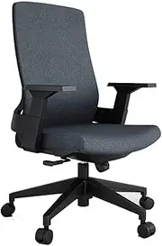 Stable Office Chair Gaming Chair Office Chair Home Computer Chair Mesh Staff Chair Boss Chair Swivel with Armrest and Removable Maximum Load 200kg (Color : Black) Mobile