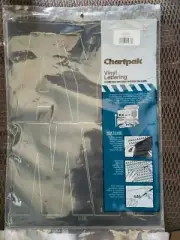 Chartpak 01184 Press-on Uppercase Letter - 6" - Vinyl - Black Ships 24 hours!