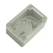 Plastic Waterproof Cover Clear Electronic Project Box Enclosure for Case 100x68x