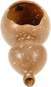 FUNOMOCYA Gourd Water Fountain Ceramic Filter Fish Tank Aquatic Decor Garden Fountain Patio Multi-use Water Feature