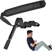 Hamstring Curl Strap - Hamstring Curl Strap Curl | Toothed Metal Buckle Curl Strap Leg Curls | Exercise Auxiliary Strap for Indoor or Travel Workouts