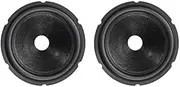 XYWHPGV 6.5 inches Paper Speaker Cone Subwoofer Cones Drum Paper 1 inches Voice Coil Diameter with Rubber Surround Glossy Black 2 Pcs(9a5db e60a2 020da a529f 90982 3b0cf