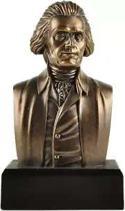 FOUNDING FATHER Thomas Jefferson Historical Bust Great Americans Collection