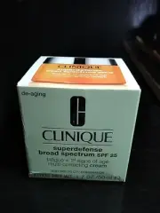 Clinique Superdefense SPF 25 MULTI CORRECTING CREAM for DRY Combination 1.7 oz
