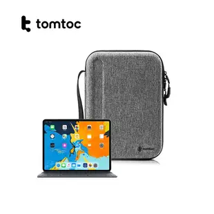 Tomtoc｜多功能平板硬殼收納包 適用11吋iPad Pro / 10.9吋iPad Air