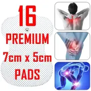 TENS EMS ELECTRODE PADS - 16 PREMIUM 7cm x 5cm PADS - 300 + SOLD ⭐⭐⭐⭐⭐