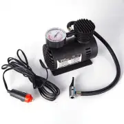 12V Mini Air Compressor Tire Inflator Pump Portable Electric Auto Pump 300PSI