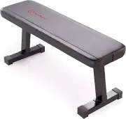 Flat Utility Weight Bench for Home Gym Weight Training and Ab Exercises
