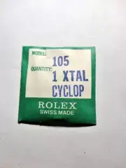 ROLEX 105 Cyclop Watch Crystal New in Package