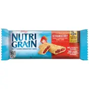 Kellogg s Nutri-Grain Strawberry Cereal Bar, 1.55 Ounces, 16 Per Box, 6 Per Case