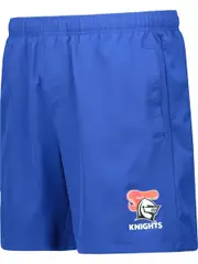 Knights NRL Adult Training Shorts KNIGHTS (2 TONE)