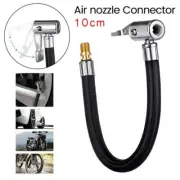 10 Cm Auto Car Tyre Chuck Inflator Pump Extension Hose Adapter Pipe Tool New