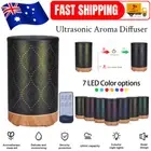 Ultrasonic Aroma Diffuser Aromatherapy LED Lights Iron Humidifier Forest 15.7cm