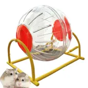 Nevenka Cute Hamster Running Ball Silent Exercise Wheel-Orange