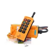 10 Key Hoist Crane Radio Wireless Remote Control Industrial Transmitter&Recei...