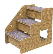 Dog Bed Steps - Old Dog/Cat Ladder, Non Non-Slip Front Stairs | High Density Dog Foam Ramp, Dog Steps Stair Bed Removable Cover, High Density Dog Steps Stairs Bed Foam For