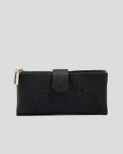 [Mooloola] Mooloola Women's Easton Wallet in Black One Size Black