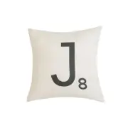 Letter-J8 With Polyester Insert Pillow